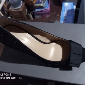 Vintage Ann Taylor Marley Quilted Bow Pumps